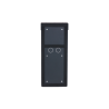 Aufputz-Montagebox, für 3 Module, mit Regendach, schwarz