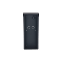 Aufputz-Montagebox, für 3 Module, mit Regendach, schwarz