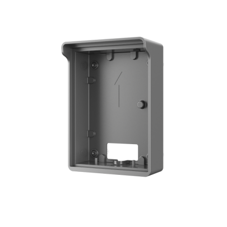 Aufputz-Montagebox, mit Regendach, Metall, IP65, silber