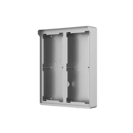 Dahua Aufputz-Montagebox, für 2 x 3 Module, mit Regendach, Metall, IP65, silber