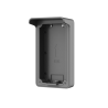 Aufputz-Montagebox, mit Regendach, Metall, IP65, grau