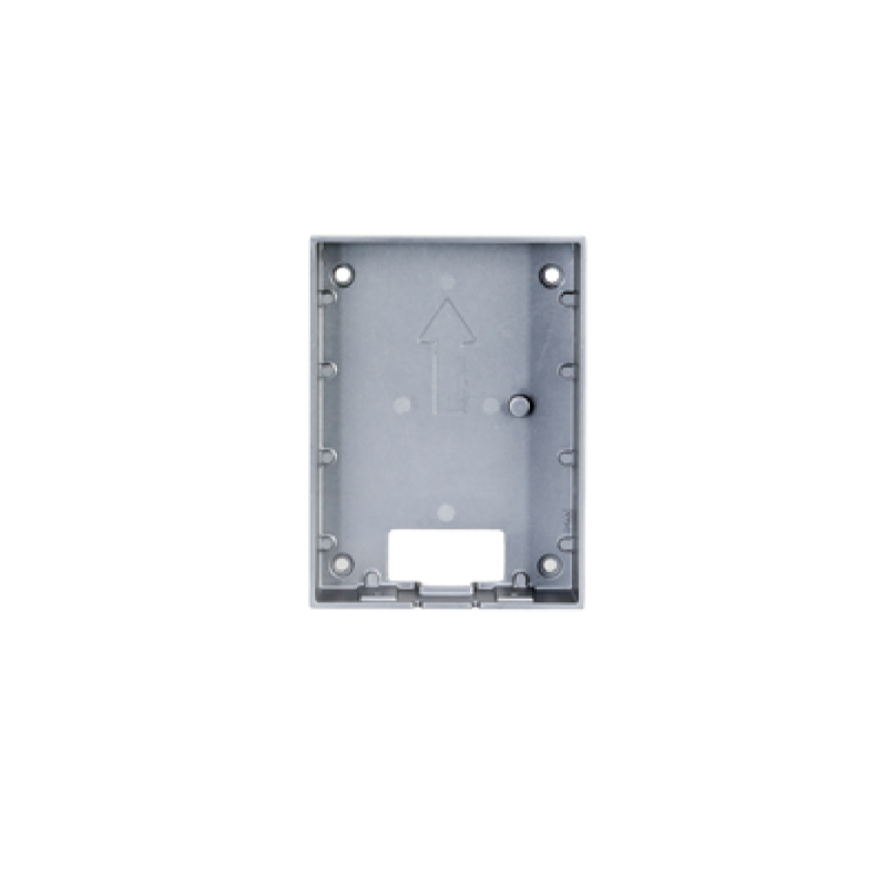 Aufputz-Montagebox, Metall, grau