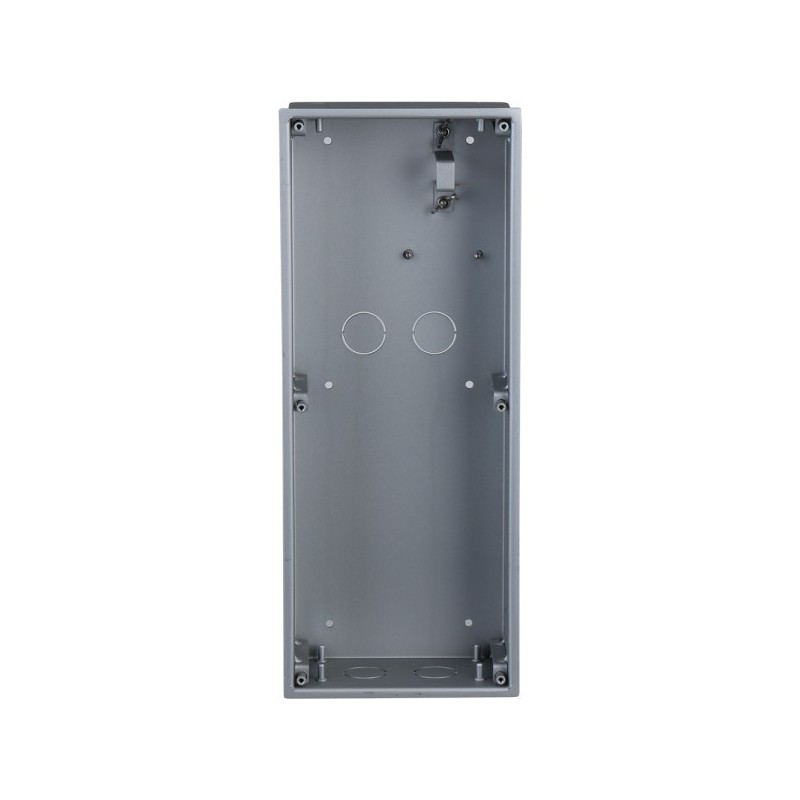 UP-Montagebox, für 3 Module, Metall, silber