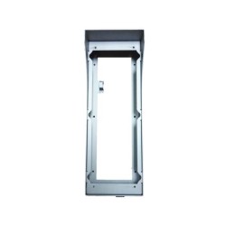 Aufputz-Montagebox, Metall, silber