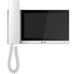 7" IP-WLAN-Monitor, TFT Touch-Screen, mit Hörer, weiß