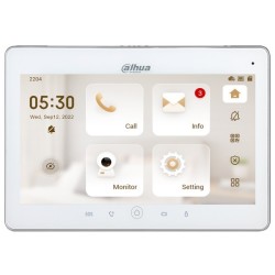 10" IP-WLAN-Monitor, TFT Touch-Screen, weiß