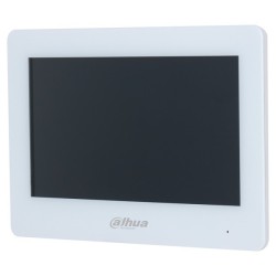 7" IP-WLAN-Monitor, TFT Touch-Screen, weiß