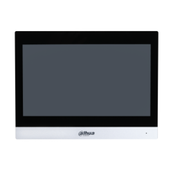 Touch-Screen-Monitor 10", IP&Wlan, 2-way-audio, silber