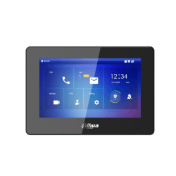 Touch-Screen-Monitor 7", 2-Draht, IP-Schnittstelle, schwarz