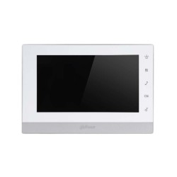 Touch-Screen-Monitor 7", 4-Draht, IP-Schnittstelle, weiß