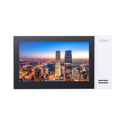 Touch-Screen-Monitor 7", IP-Schnittstelle, weiß