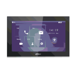 Touch-Screen-Monitor 10", IP-Schnittstelle, schwarz
