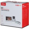 2-Draht-Video-Gegensprechanlagen-Set, 2 MP, 7" TFT-Touch-Screen, IP65, IK07, Aufputz