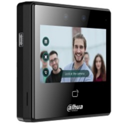 Standalone WLAN-Zutrittsmodul mit Gesichtserkennung & Kartenleser, 4,3" LCD Touch-Screen, 2 MP, 13,56 MHz, IR, schwarz