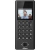 Standalone IP-WLAN-Zutrittsmodul mit Fingerabdruck-Scanner, Gesichtserkennung, Leser und Tastatur, 2,4" LCD, 2 MP, IR, schwarz