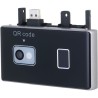 Dahua Zutrittsmodul mit Fingerabdruck-Scanner und QR-Code-Leser, IP65, schwarz