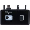 Dahua Zutrittsmodul mit Fingerabdruck-Scanner und QR-Code-Leser, IP65, schwarz