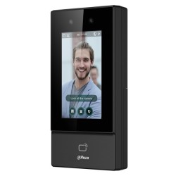 IP-Zutrittsmodul mit Gesichtserkennung und Kartenleser, 4,3" LCD, 2 MP, 125 KHz, IP65, schwarz