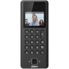 Standalone IP-WLAN-Zutrittsmodul, mit Fingerabdruck-Scanner, Gesichtserkennung, Leser und Tastatur, 2,4" LCD, 2 MP, IR, schwarz