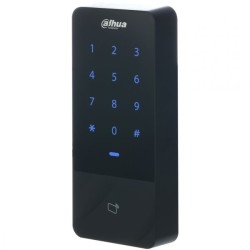 Standalone MIFARE-Leser mit Tastatur, 13,56 MHz, IP66, schwarz