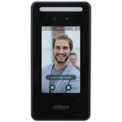 Wlan-IP-Zutrittsmodul mit Gesichtserkennung, 2MP, 4,3" LCD-Touch-Screen, 13,56 MHz, IP65, schwarz