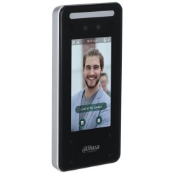 Wlan-IP-Zutrittsmodul mit Gesichtserkennung, 2MP, 4,3" LCD-Touch-Screen, 13,56 MHz, IP65, schwarz