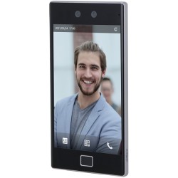 Wlan-IP-Zutrittsmodul mit Gesichtserkennung, 2MP, 8“ LCD-Touch-Screen, 13,56 MHz, IP65, schwarz