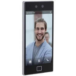 Wlan-IP-Zutrittsmodul mit Gesichtserkennung, 2MP, 8“ LCD-Touch-Screen, 13,56 MHz, IP65, schwarz