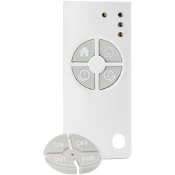 Funk-Handsender, 4 Tasten, 868 MHz, weiß