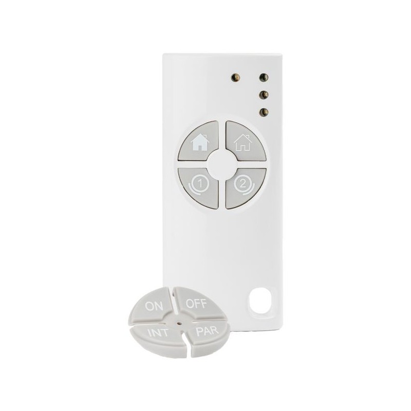 Funk-Handsender, 4 Tasten, 868 MHz, weiß
