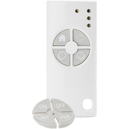 Funk-Handsender, 4 Tasten, 868 MHz, weiß