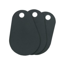 MIFARE-Schlüsselanhänger, schwarz, 1VE: 5 Stk.