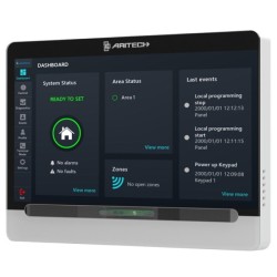 Aritech 7" Touch-Screen-Bedienteil, integrierter MIFARE-Leser, für Everon und ATSadvanced