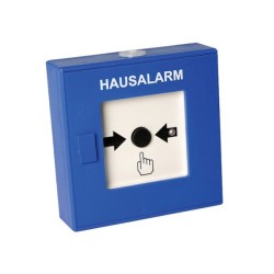 Druckknopfmelder, blau