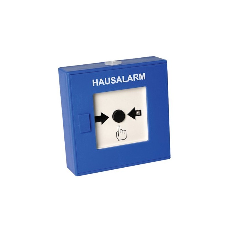 Druckknopfmelder, blau