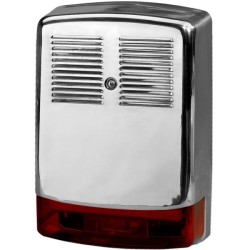 Außensirene, VdS, 110 dB, IP35, weiß