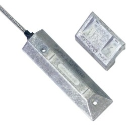 Magnetkontakt, NC, 0,6 m Kabel, gepanzerte Anschlussleitung, IP40, grau
