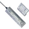 Magnetkontakt, NC, 0,6 m Kabel, gepanzerte Anschlussleitung, IP40, grau