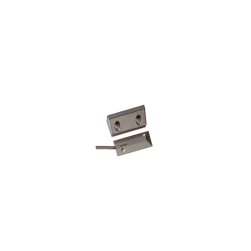 Rolltorkontakt, eloxiertes Aluminium, 75mm Schaltabstand, 2m