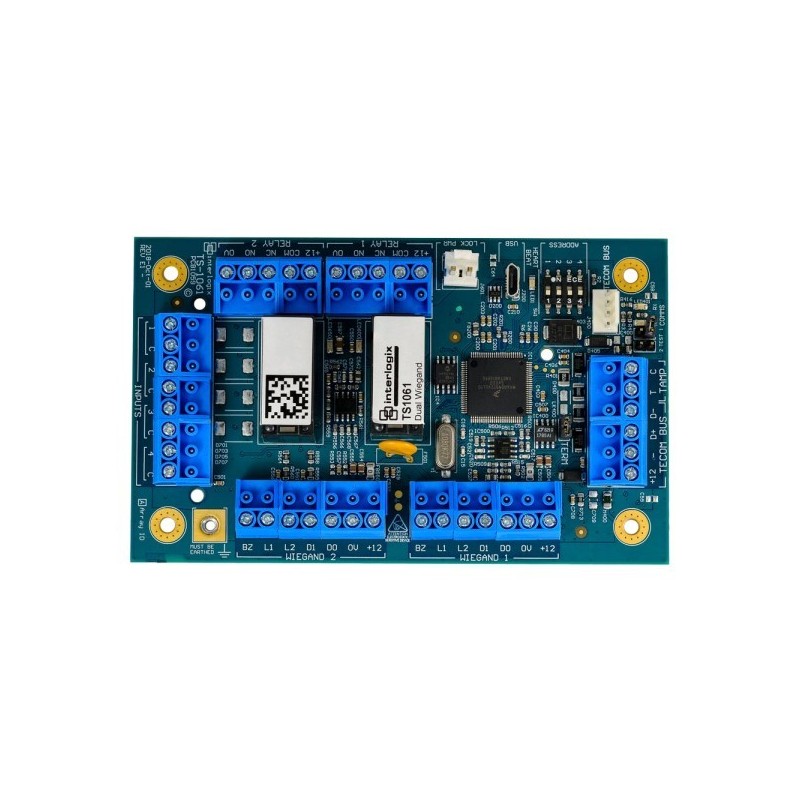 2 Tür-Controller, 2 Relais, 4 Eingängen, 2 Wiegand-Schnittstellen, für CDC4 Baureihe