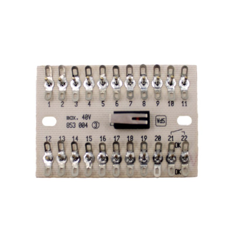 Aritech Verteilerplatine, verkabelt