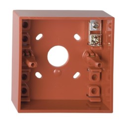 Gehäuse, Aufputz, für Druckknopfmelder, rot