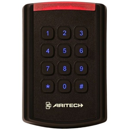 MIFARE-Leser, 13,56 MHz, IP67, IK09, schwarz, Aufputz