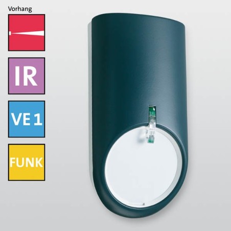 Infrarot-Bewegungsmelder Funk comstar VAYO F225 - Schiefergrau
