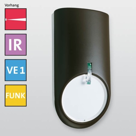 Infrarot-Bewegungsmelder Funk comstar VAYO F225 - Sepiabraun