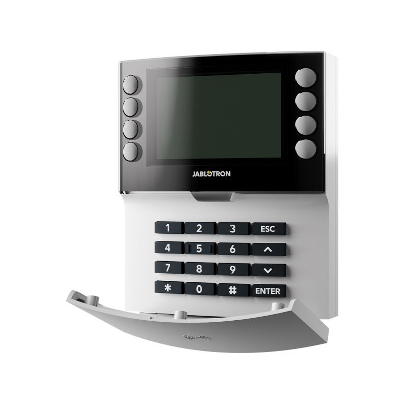 Funk-Bedienteil, LCD-Display, NFC-Leser, Grad 2, weiß