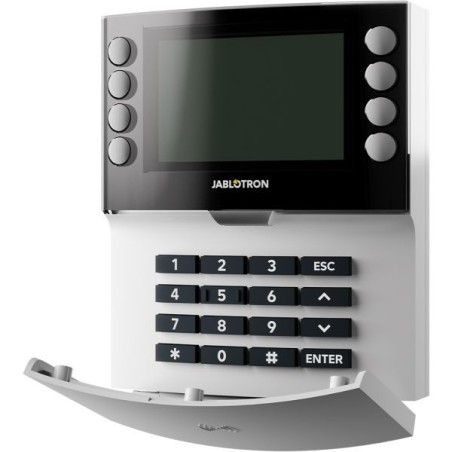 Funk-Bedienteil, LCD-Display, NFC-Leser, Grad 2, weiß