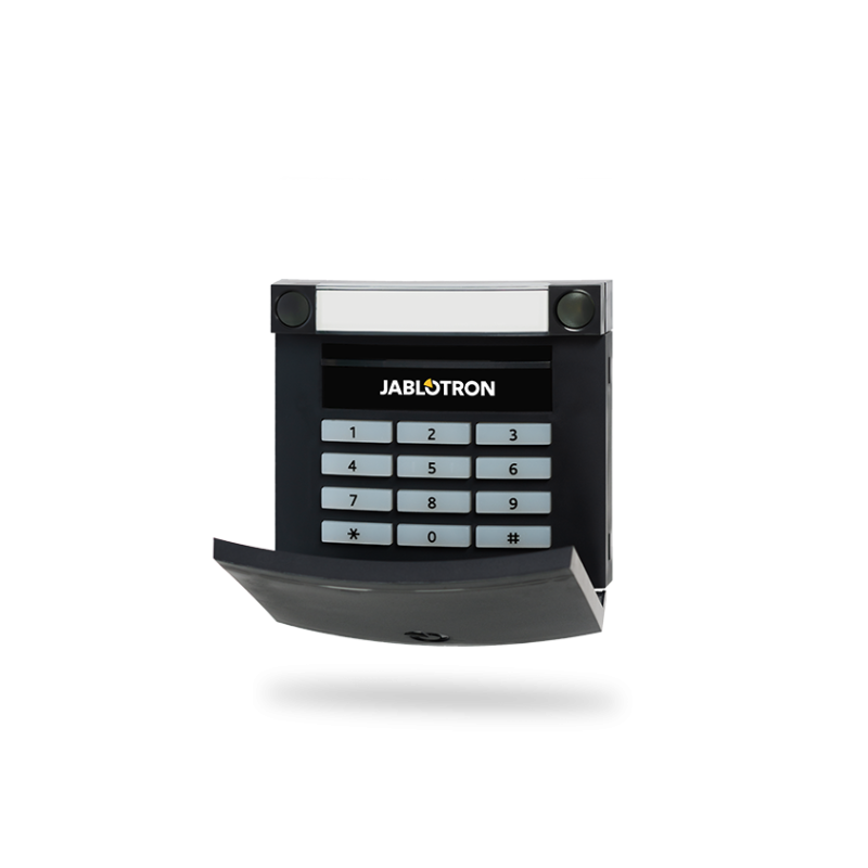 Funk-Bedienteil mit Tastatur und Leser, anthrazit