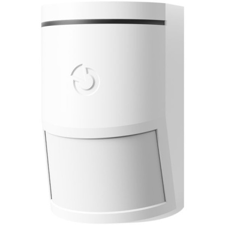 BUS-Dual-PIR/MW-Bewegungsmelder, 12m/110°, 12m/80°, Grad 2, weiß
